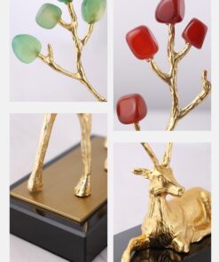 Hươu sừng tấm pha lê