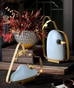 Mô hình trang trí bằng gốm để bàn