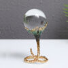 Quả cầu pha lê mini bày kệ tivi