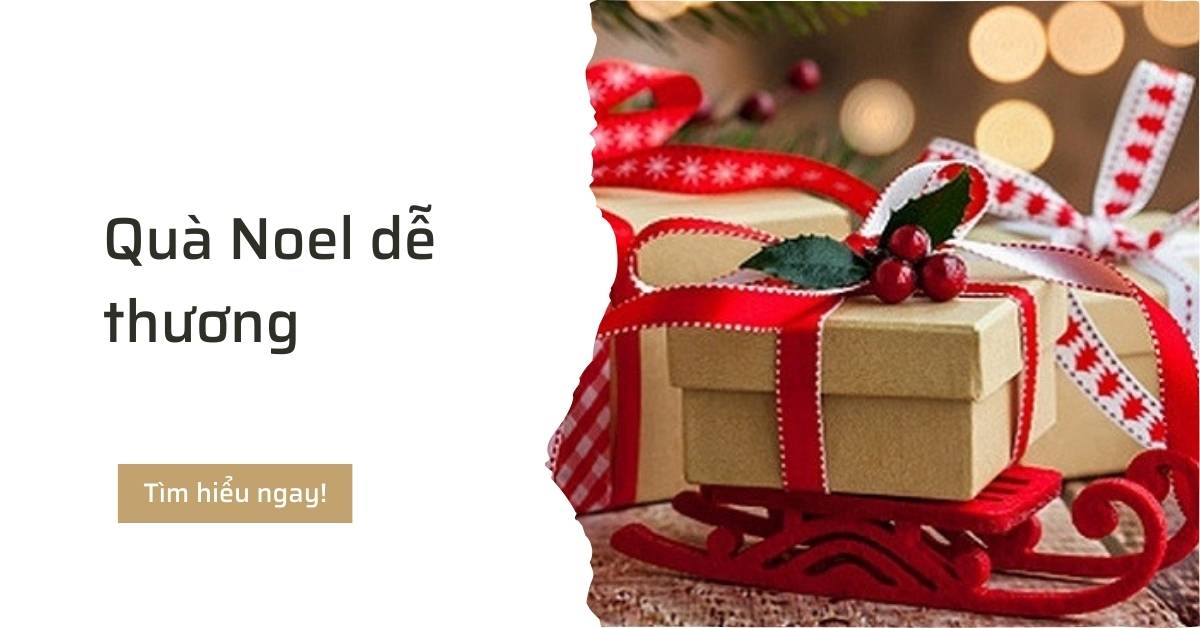 Top 8 món quà tặng noel dễ thương không phải ai cũng biết