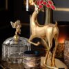 Tượng hươu pha lê để bàn