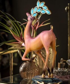 Tượng hươu pha lê để bàn