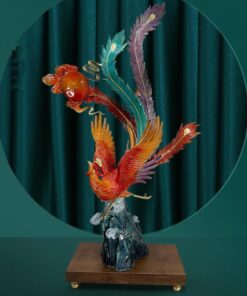 Tượng Phượng Hoàng bằng đồng