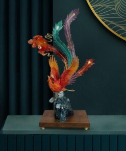 Tượng Phượng Hoàng bằng đồng