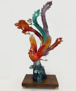 Tượng Phượng Hoàng bằng đồng
