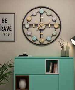 Đồng hồ treo tường số la mã hết hợp chữ số độc đáo