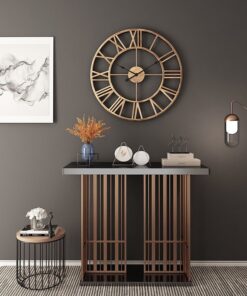 Đồng hồ treo tường số la mã tối giản