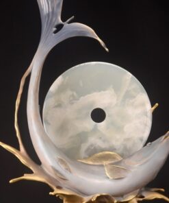 Tượng cá chép ôm đồng điếu