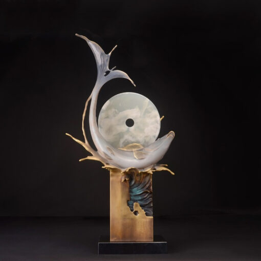 tuong ca chep om dong dieu Tượng cá chép ôm đồng điếu