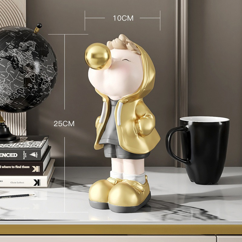 Tượng cậu bé thổi bóng