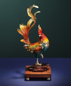 Tượng gà trống đuôi phượng