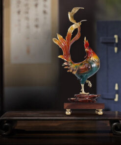 Tượng gà trống đuôi phượng