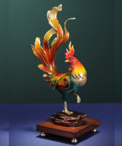 Tượng gà trống đuôi phượng