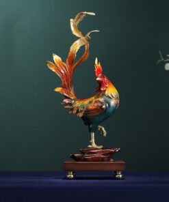 Tượng gà trống đuôi phượng