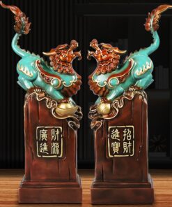 Tượng tỳ hưu mang lại may mắn cho gia chủ