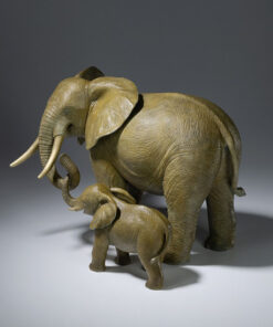 Cặp voi bằng đồng phong thủy đẹp