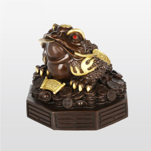 coc 3 chan 5 Tượng con cóc bằng đồng