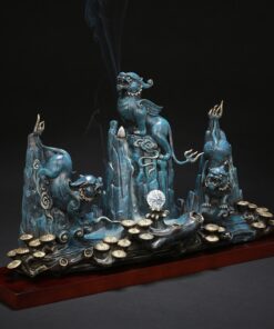 Tượng tam tỳ hưu phong thủy bằng đồng