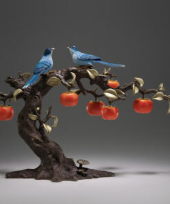 Cặp chim hỷ tước trang trí phòng khách