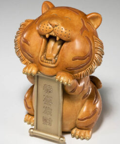 Tượng hổ cát tường đem lại may mắn và tài lộc