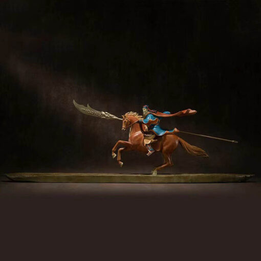 Tượng quan công cưỡi ngựa cầm đao Tượng quan công cưỡi ngựa cầm đao