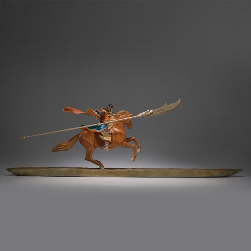 Mua tượng quan công cưỡi ngựa cầm đao bằng đồng Mua tượng quan công cưỡi ngựa cầm đao bằng đồng