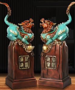 Cặp tỳ hưu phong thủy bằng đồng