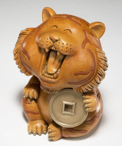 Tượng hổ cát tường đồ phong thủy để bàn làm việc