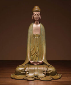Mẫu tượng phật ngồi thiền bằng đồng cao cấp