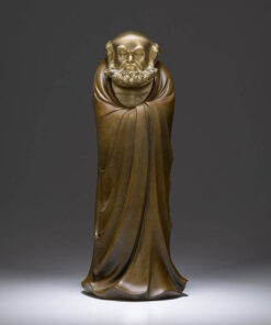 Tượng phong thủy bồ đề đạt ma bằng đồng