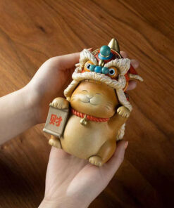 Mèo may mắn trang trí để bàn