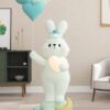 Tượng trang trí phòng khách thỏ bunny để sàn