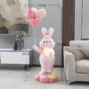 Mẫu tượng thỏ bunny để sàn sang trọng