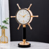 Đồng hồ để bàn hình bánh lái tàu