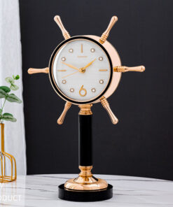 Đồng hồ để bàn hình bánh lái tàu