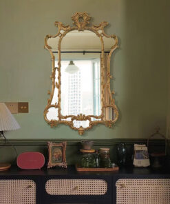 Gương decor tân cổ điển phòng khách