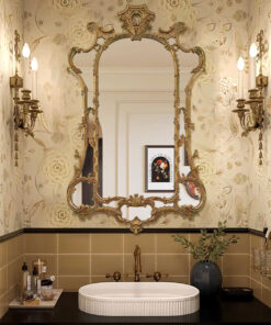 Gương decor tân cổ điển phòng khách