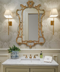 Gương decor tân cổ điển phòng khách