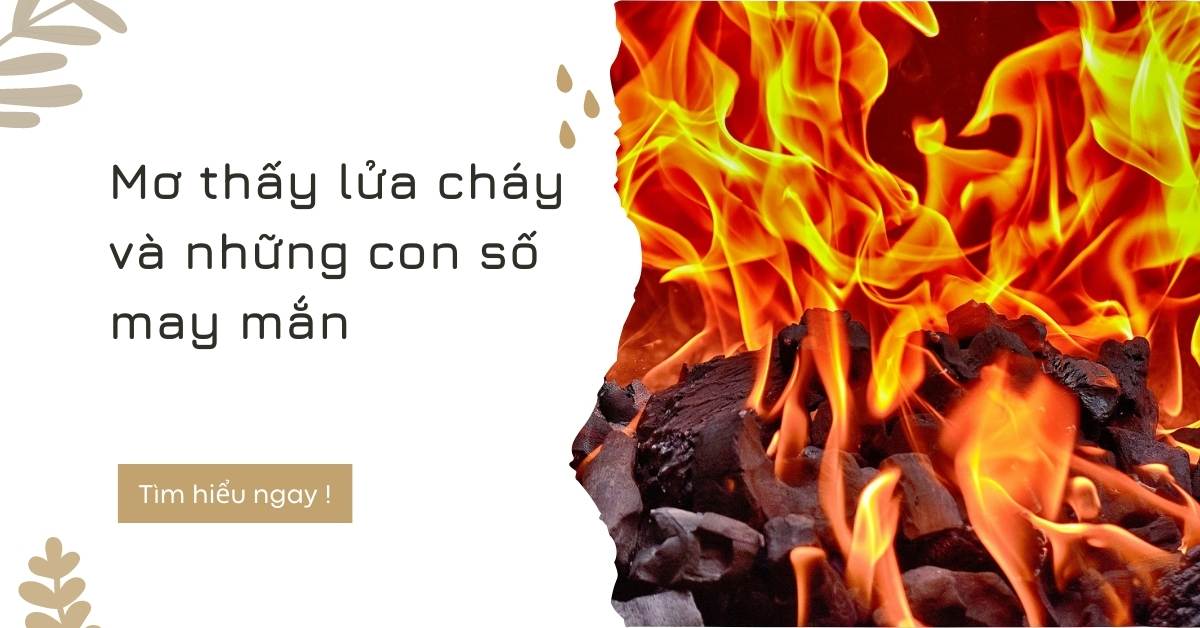 Mơ thấy lửa cháy và những con số may mắn chưa chắc bạn đã biết