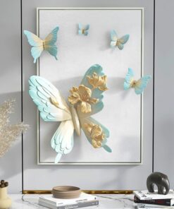 Tranh 3d trang trí tường phòng khách sang trọng