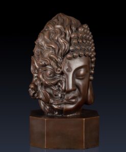 Tượng decor thiện ác bằng đồng