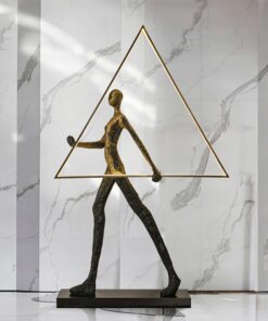 Tượng đèn Led hình khối