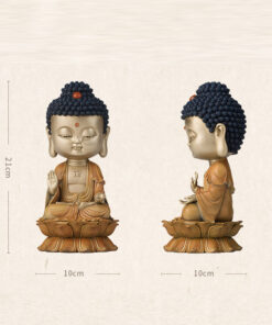 Kích thước tượng phật chibi decor để bàn làm việc đẹp