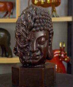 Mẫu tượng phật decor thiện ác bằng đồng ở Hà Nội