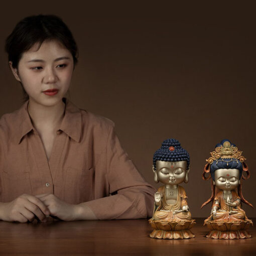 Mua tượng quan thế âm bồ tát chibi bằng đồng ở Hà Nội Mua tượng quan thế âm bồ tát chibi bằng đồng ở Hà Nội