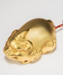 Tượng Tỳ Hưu một sừng mạ vàng 24K