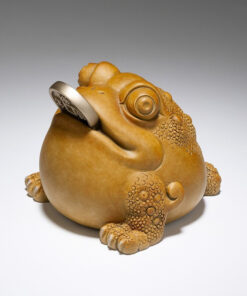 Cóc vàng 3 chân mini để bàn thờ thần tài