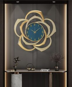 Đồng hồ treo tường hình bông hoa sáng tạo