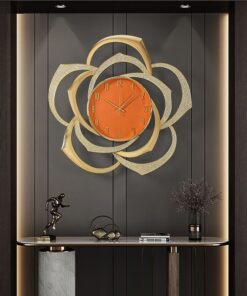 Đồng hồ treo tường hình bông hoa sáng tạo