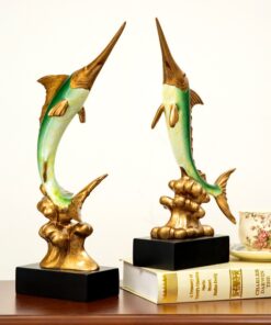 Tượng cá kiếm trang trí được ưa chuộng